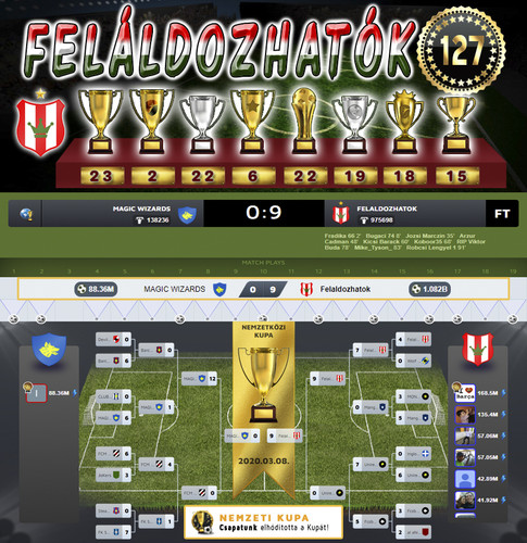 Nemzeti Kupa 89.Szezon Döntő (127.Kupa)