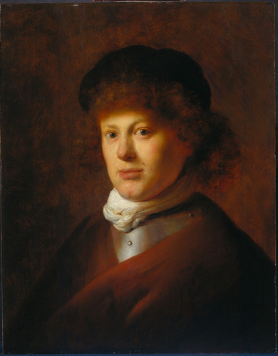 Lievens, Jan Портрет Rembrandt van Rijn (1606 1669), 1628, 57 cm x 44,7 cm, Дерево, масло