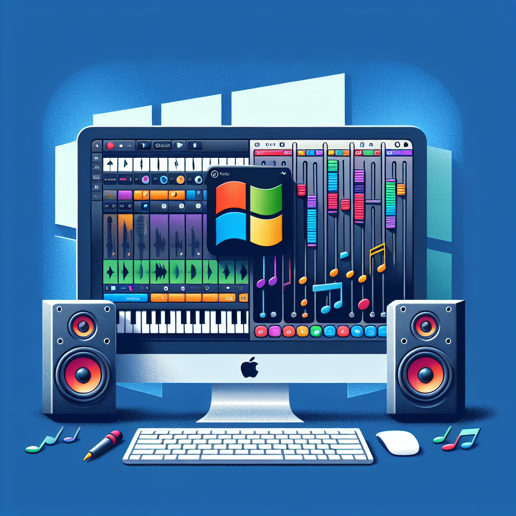 GarageBand Windows ➤ Baixe Agora para Criar Músicas Incríveis GarageBand Windows interface de usuário intuitiva e ferramentas de edição para produção musical avançada