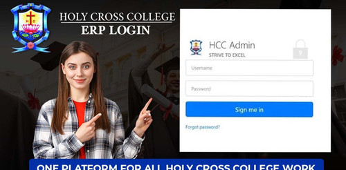 HCC ERP Login One Platform For All Holy Cross College Work | OrageTechnologies.jpg