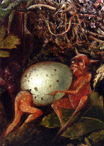 Fitzgerald John Anster Fairies In A Birds Nest detail 2
