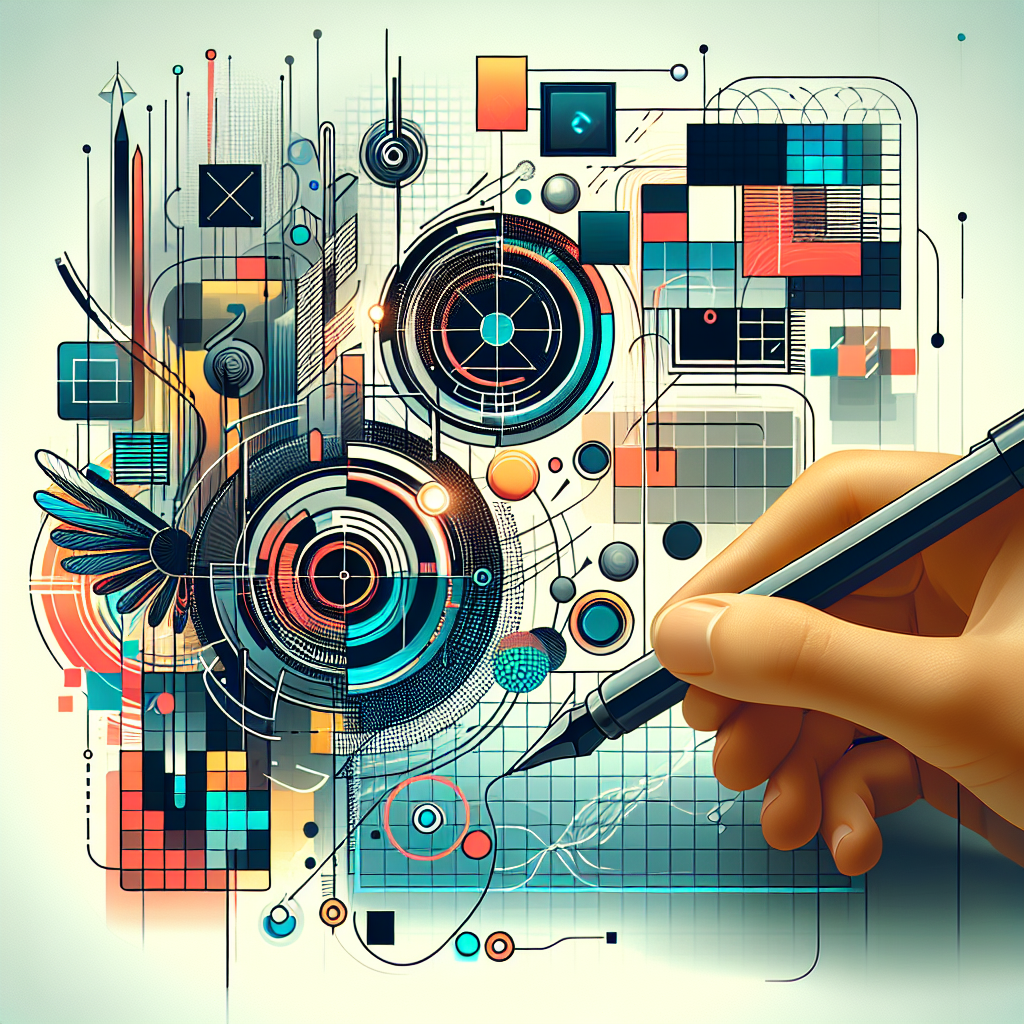 Photoshop animation features showcasing the timeline panel and keyframe settings for creating dynamic motion graphics