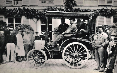 Panhard-Levassor 3 CV P2D (1894 07 22 Paris Rouen, Mayade #64, 7th) 02