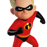 Image of Dashiell %22Dash%22 Par as he appears in The Incredibles and it%27s sequel