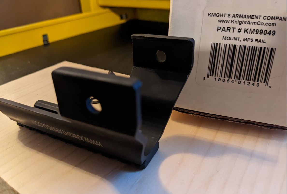 MP5 KAC optics mount