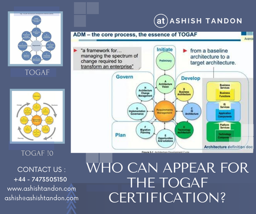 Who can appear for the TOGAF certification.png