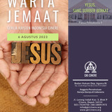 32. Warta Jemaat 6 Agustus 2023
