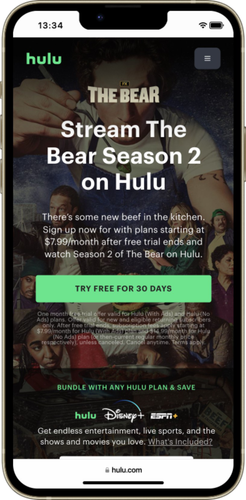 Stream Live Sports, News, TV Shows, and Movies Hulu + Live TV (71).2