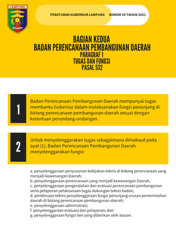 Bagian Kedua Badan Perencanaan Pembangunan Daerah Paragraf 1 Tugas dan Fungsi Pasal 777.2