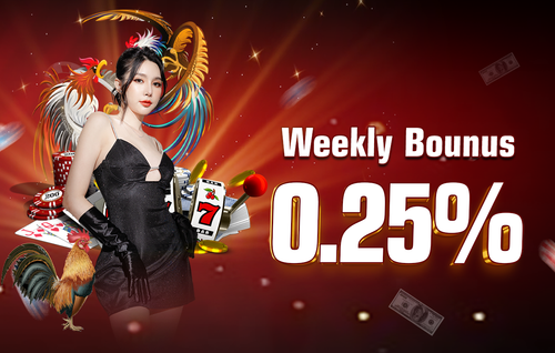ប្រាក់រង្វាន់ 0.25% Weekly Bounus.png
