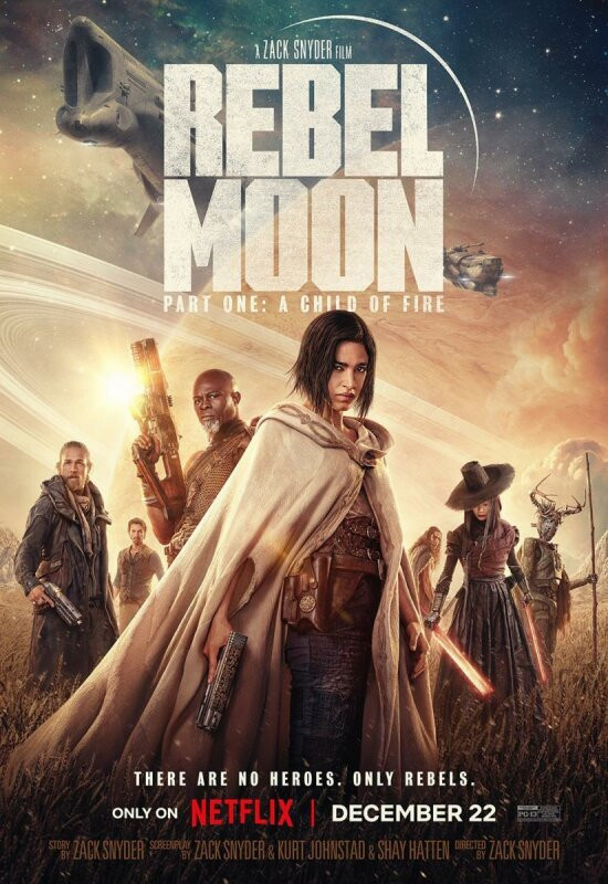 Rebel Moon (Parte 1): La niña del fuego (2023) [HDRip XviD][Castellano AC3 5.1 + Forzados][Mega]