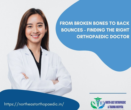 Discover the path to recovery with the right orthopaedic doctor in Patna. From broken bones to back bounces, expert care awaits for your musculoskeletal health journey. Know more https://blog.northeastorthopaedic.in/index.php/2024/01/04/from-broken-bones-to-back-bounces-finding-the-right-orthopaedic-doctor-in-patna/