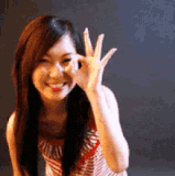 asian girl okay.gif