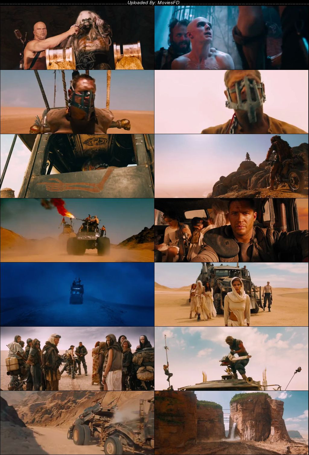 Download Mad Max: Fury Road (2015) BluRay [Hindi + English] ESub 480p 720p