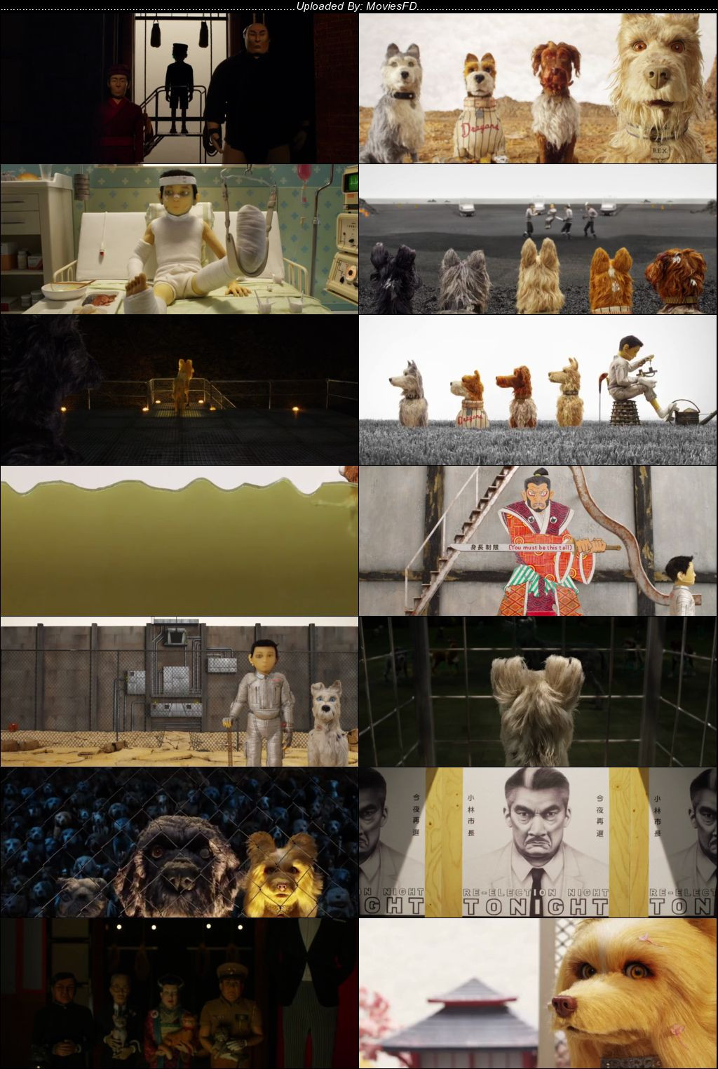 Download Isle of Dogs (2018) BluRay [Hindi + English] ESub 480p 720p