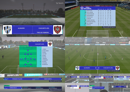 Overlays Argentina Primera Nacional