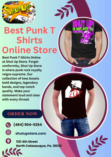 Where Punk Reigns Supreme: Shut Up Store - Best Punk T-Shirts Online Store Description:.jpg