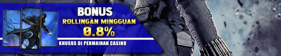 VENUS4D Bonus Rollingan Casino 0,8%