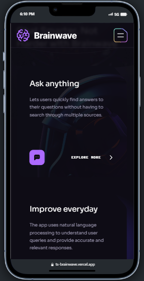 Brainwave - Modern UI/UX website