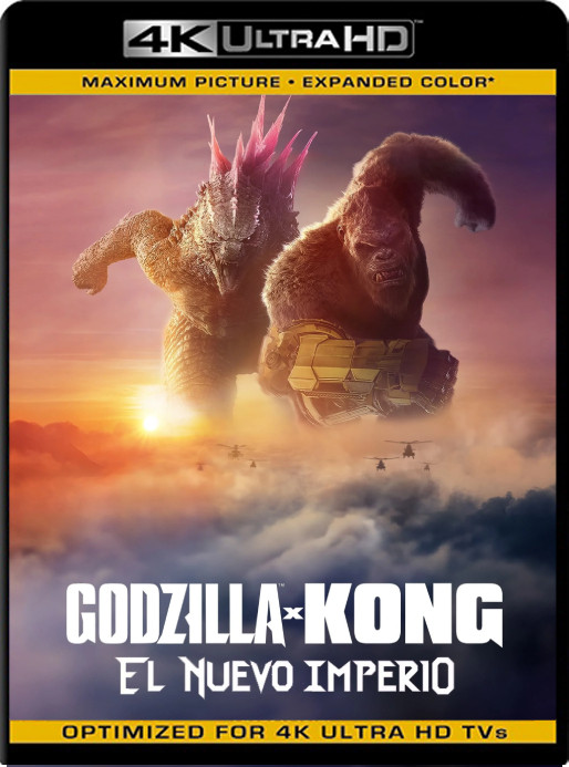 Godzilla Y Kong: El Nuevo Imperio (2024) WEB-DL [4K HDR] Latino [GoogleDrive]