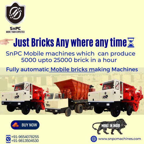 SnPC Machines India Introduced The New Age Technology In The Global Brick Field Like Mobile Brick Making Machine. Worlds 1st Fully Automatic Brick Making Machine Which Can Lay Down The Bricks While The Vehicle Is On Move. Reference Machines4u An Australian Magazine Is Telling About The Mobile Brick Making Machine.
https://claybrickmakingmachines.com/
#snpcmachine #brickmakingmachine #claybrickmakingmachine #snpcclaybrickmachine #TeamSnPC #brickkilnIndia #BrickmachineIndia #heavybrickmakingmachinery #fastestbrickmakingmachine