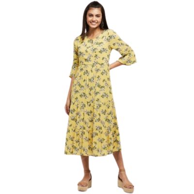 Floral Midi Dress For Women.jpg
