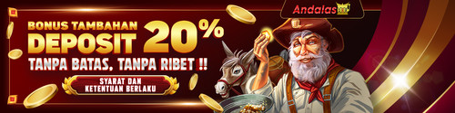 BANNER BONUS DEPOSIT 20% ANDALAS188.jpg