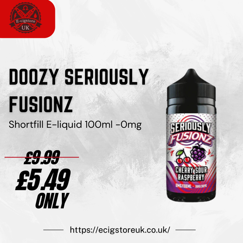 Doozy Seriously fusionz Shortfill E liquid 100ml 0mg.png