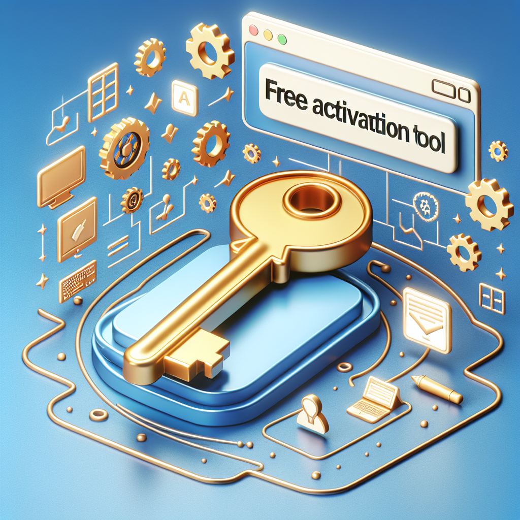 Free Activation Tool KMSpico for easy and quick Windows and Office activation without any cost