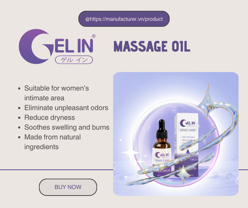 Gel In massage oil manufacturer.vn