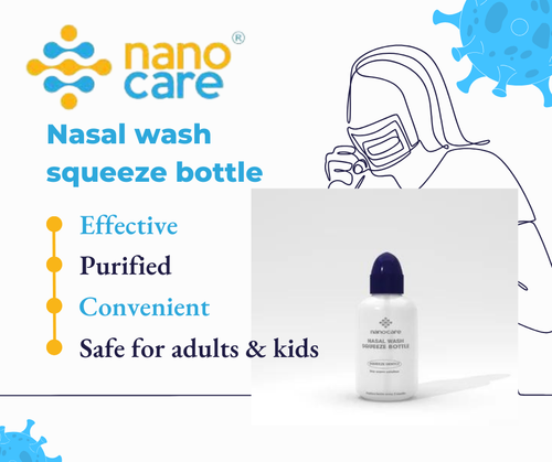 Nanocare nasal wash squeeze bottle manufacturer.vn