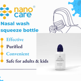 Nanocare nasal wash squeeze bottle manufacturer.vn