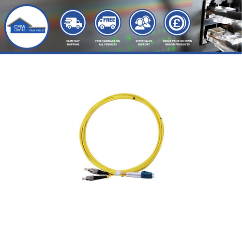 FC to LC Duplex OS2 Singlemode Yellow Fibre Optic Patch Cable with 2mm Jacket (1).png