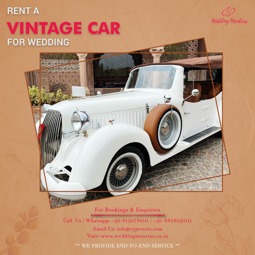 Get Best Vintage Car Rentals services for your Wedding Day – Call CYJ.jpg