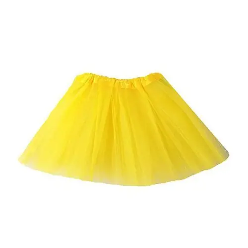 yellow tutu skirt 40cm age 8 to adult m dress up not specified 650060.webp