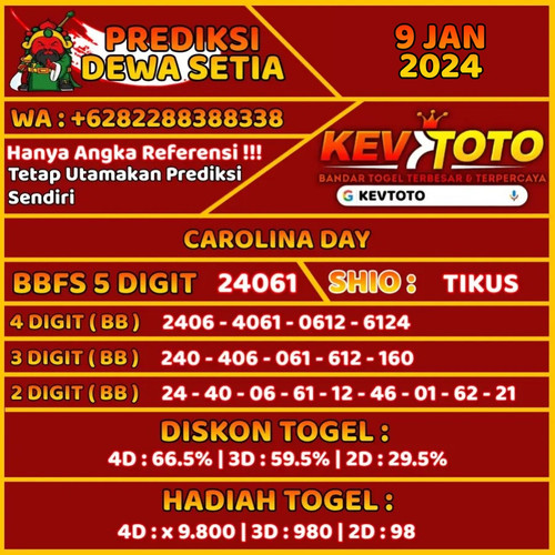 prediksi togel toto 4d carolina day selasa 9 januari 2024.jpg
