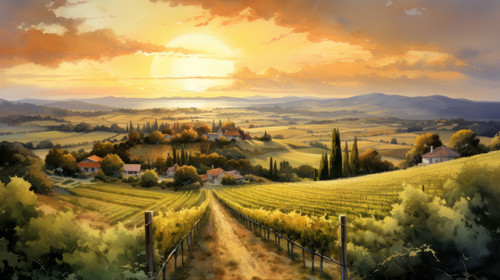 A watercolor landscape of a vineyard at sunset 00043 00.jpg