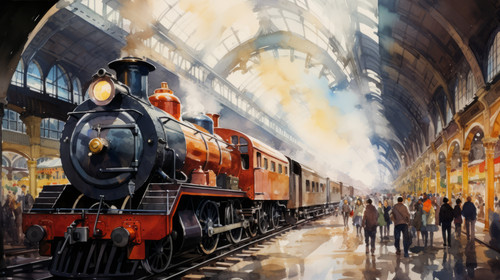 A watercolor painting of a bustling train station 00048 02.jpg