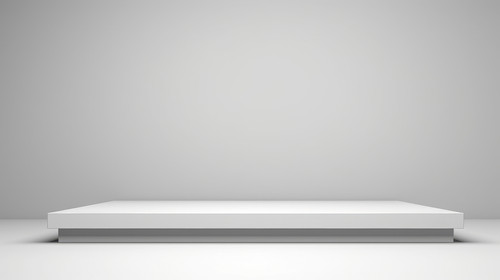 Blank white gradient background with product display White backdrop or empty studio with room floor .jpg