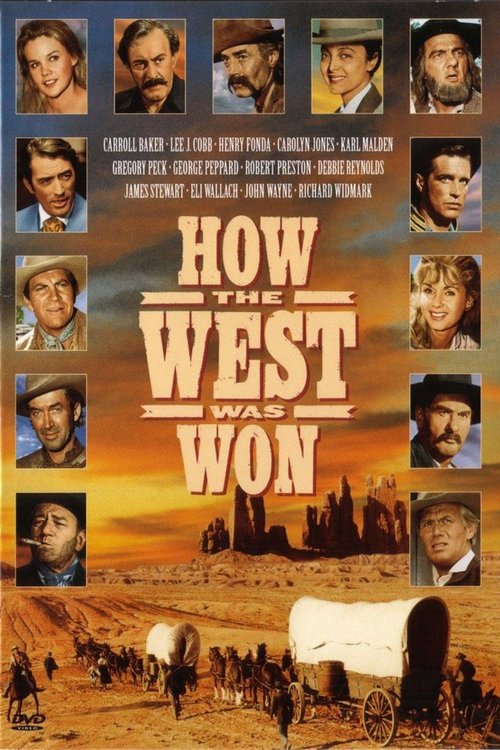 Jak zdobyto Dziki Zachód / How the West Was Won (1962) PL.1080p.BRRip.H264-wasik / Lektor PL