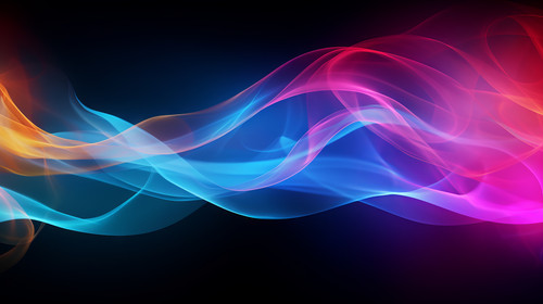 colorful rainbow colored smoke banner isolated on dark black wide panorama background beautiful part.jpg