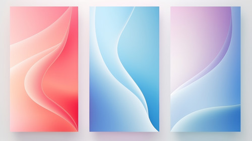 Colorful fluid gradient mesh background template copy space set Liquid and dynamic color gradation W.jpg