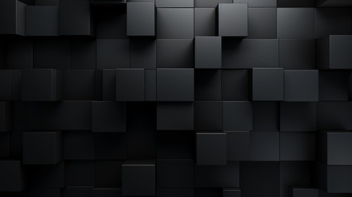 Dark squares abstract background Realistic wall of cubes stock wallpaper ar 169 00345 00.jpg