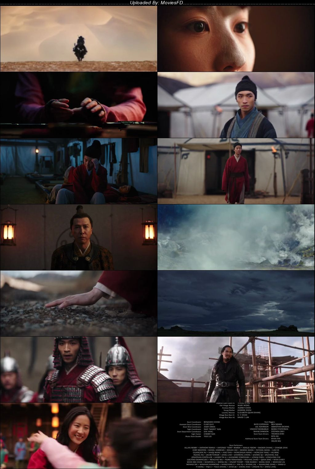 Download Mulan (2020) BluRay [Hindi + English] ESub 480p 720p