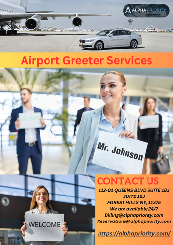 Whether arriving, departing, or connecting, an Alphapriority concierge assists travelers throughout every part of their airport journey ensuring a premier meet and greet experience and so much more!  Whether departing, arriving, or connecting through the airport, our Alphapriority meet and greet service makes your travel day as seamless as possible.
https://alphapriority.com/services