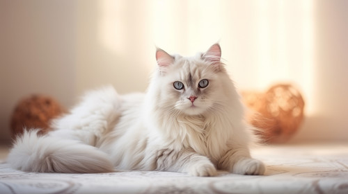 white cat of siberian breedneva masquerade version soft focus 01042 00.jpg