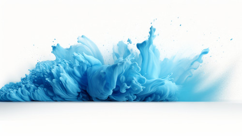 Small size blue Sand flying explosion Ocean sands grain wave explode Abstract cloud fly Blue colored.jpg