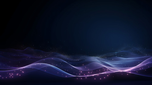 Smooth linear wave hair textures in futuristic technology style Abstract particle emitter 3d backgro.jpg