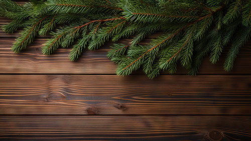 Spruce branch on a wooden background 00523 03.jpg
