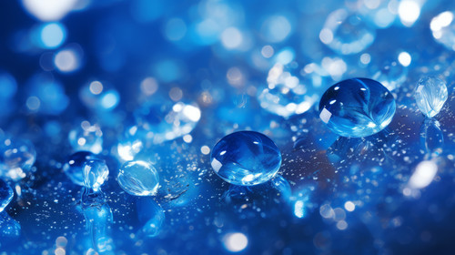 Sapphire glitter bokeh background Unfocused shimmer royal blue sparkle Crystal droplets wallpaper cl.jpg